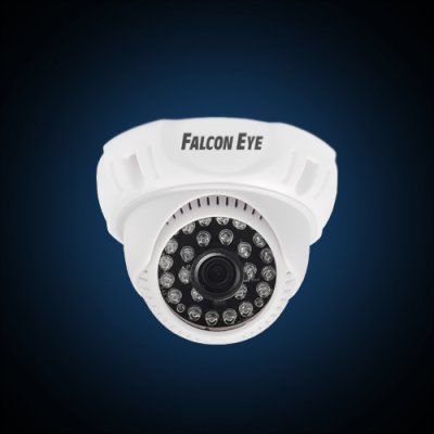 Falcon Eye FE-D720MHD/20M Купольная цветная гибридная видеокамера