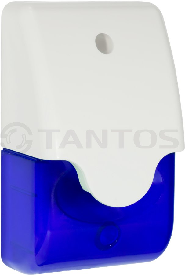 Tantos THC-103 blue Сирена пьезоакустическая со встроенным стробоскопом, 110дБ, синий, питание =6-15В/300мА