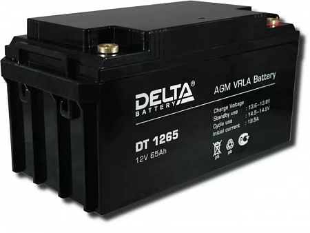 Аккумулятор DT1265, 12В, 65А/ч