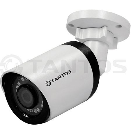 Tantos TSi-Pe20FP (3.6) 2Mp IP видеокамера уличная цилиндрическая с ИК подсветкой