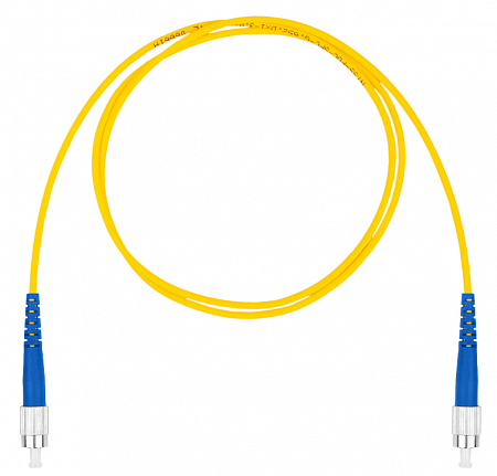 DATAREX FC-FC симплекс (simplex) OS2, нг(А)-HF, желтый, 0,5 м Шнур оптический коммутационный (патч-корд)