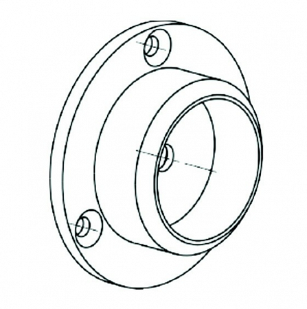 Фланец-втулка