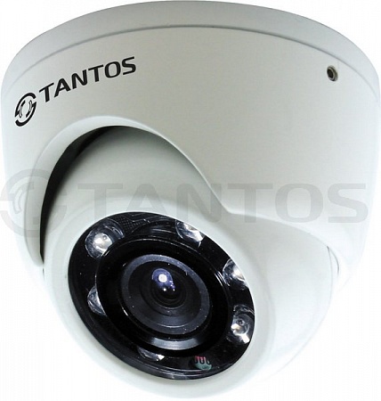 Tantos TSc-EBm1080pHDf (3.6) 2Mp Антивандальная купольная универсальная UVC видеокамера 1080P «День/Ночь», 1/2.9&quot; Sony Exmor Progressive CMOS Sensor