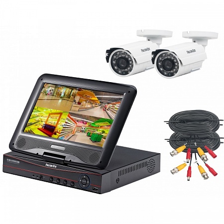 Falcon Eye FE-1104 COMBO KIT Light Комплект видеонаблюдения дисплей 10,1&quot; камеры 720P